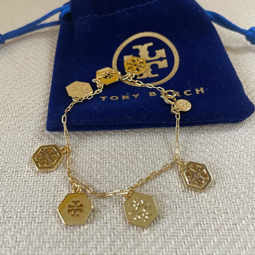 NWOT Tory Burch Charm Bracelet